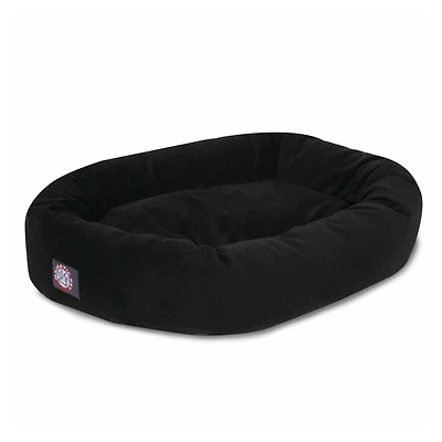 Majestic Pet Suede Bagel Bed
