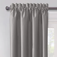 Max Blackout Mystique Rod Pocket 100% Single Curtain Panel
