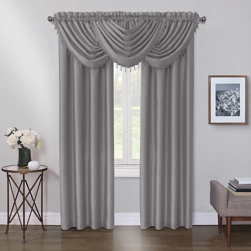 Max Blackout Mystique Rod Pocket 100% Single Curtain Panel