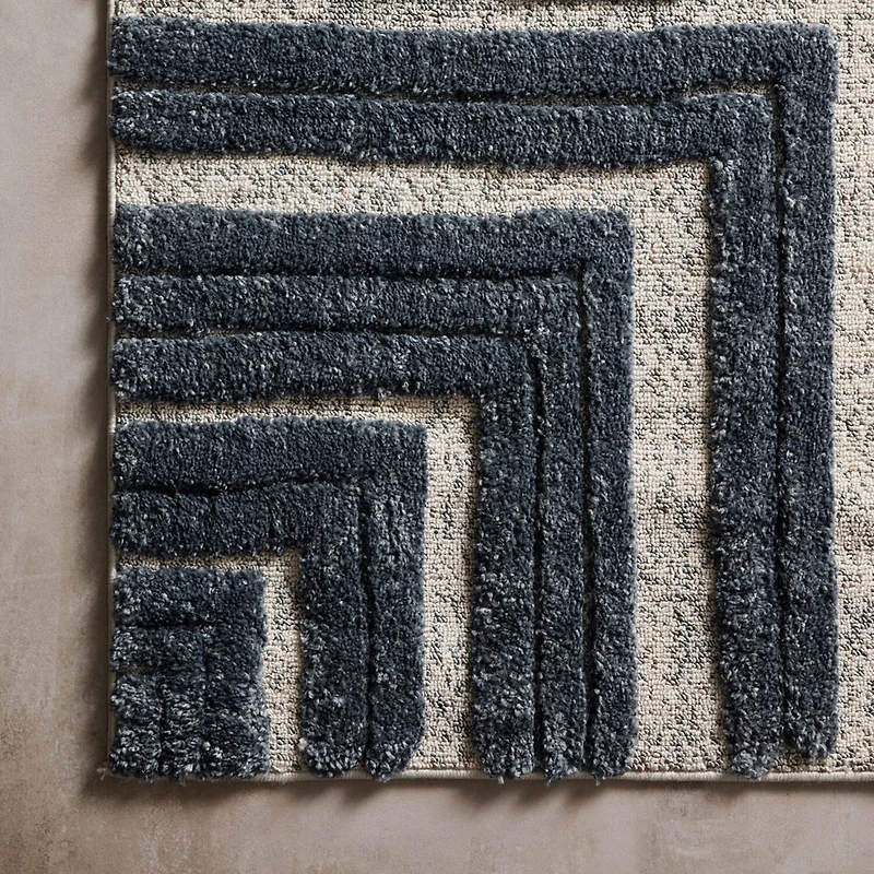 Loloi Hagen Geometric Power Loomed Indoor Rectangular Area Rug