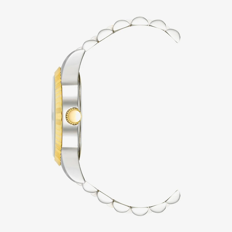 Armitron Mens Gold Tone Stainless Steel Bracelet Watch 20 5521wttt