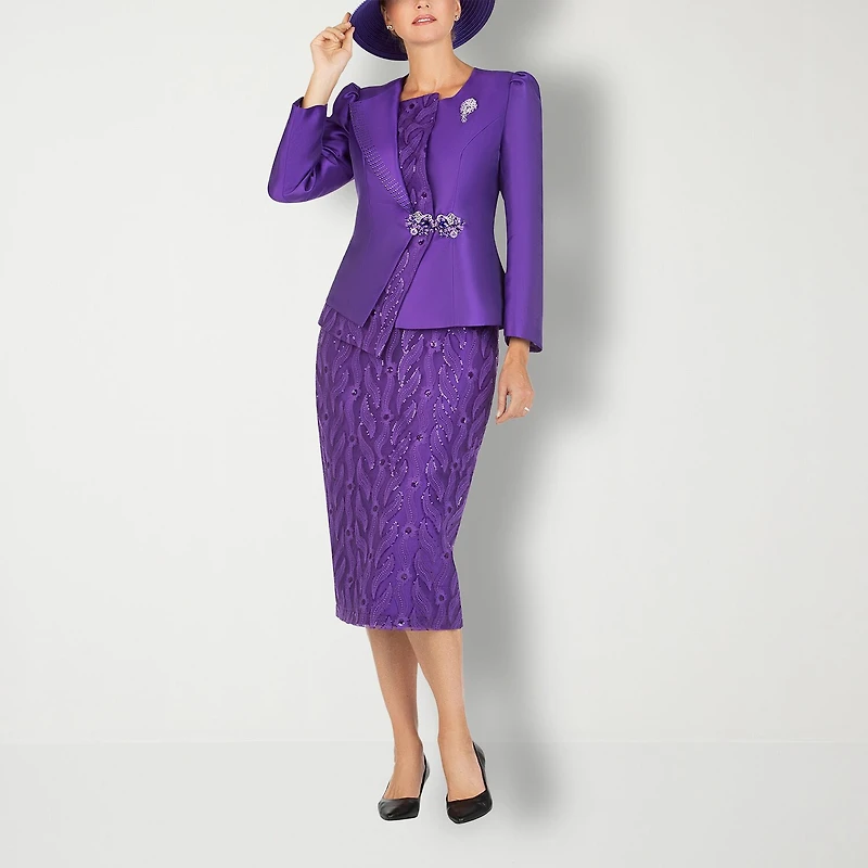 Giovanna Signature 2-pc. Skirt Suit-Plus