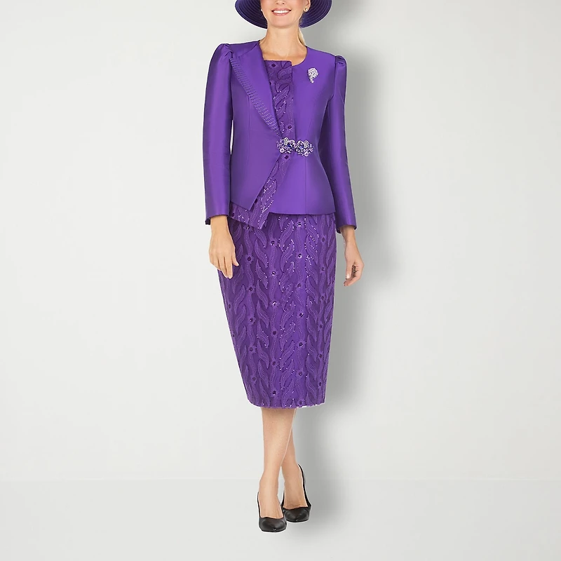 Giovanna Signature 2-pc. Skirt Suit-Plus