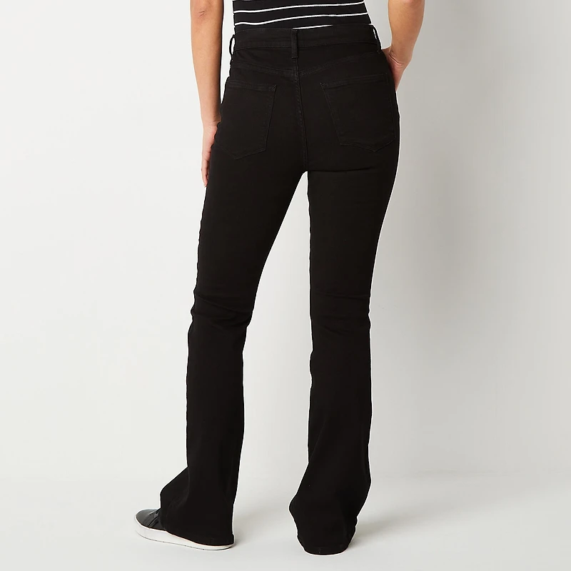 a.n.a Womens Tall High Rise Flare Leg Jean