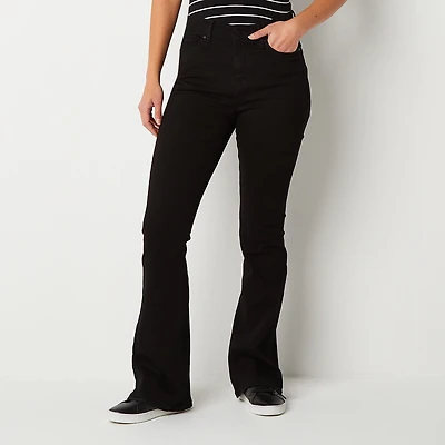 a.n.a Womens Tall High Rise Flare Leg Jean