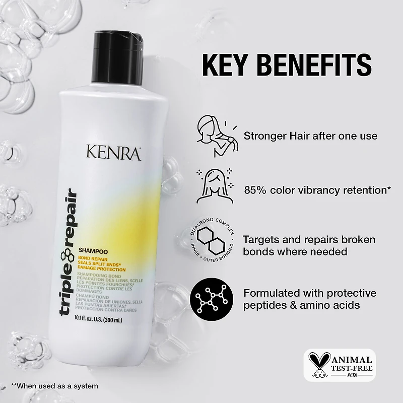 Kenra Professional Triple Repair Shampoo 33.8 oz.