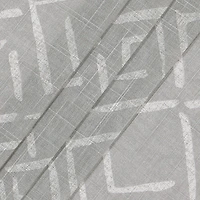 Fieldcrest Arden Diamond Brush Cotton Grommet Top Sheer Single Curtain Panel