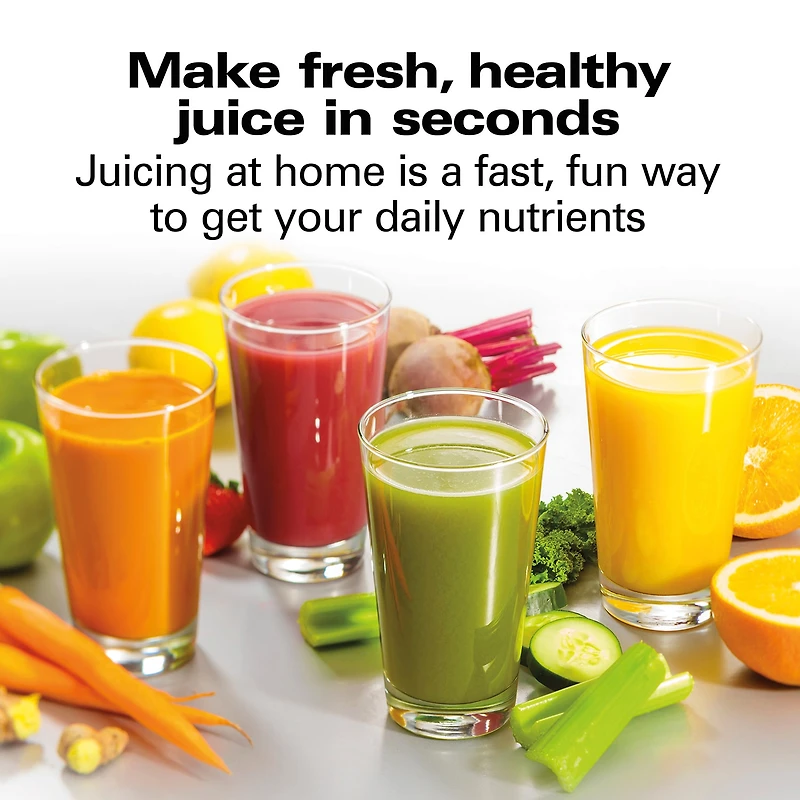 Hamilton Beach Professional Super Chute Easy Clean Juice Extractor