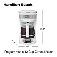 Hamilton Beach 12 Cup Programmable Coffee Maker