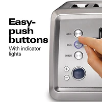 Hamilton Beach Extra Wide Slot Digital 4 Slice Toaster