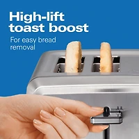 Hamilton Beach Extra Wide Slot Digital 4 Slice Toaster