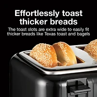 Proctor Silex Wide Slot 4 Slice Toaster
