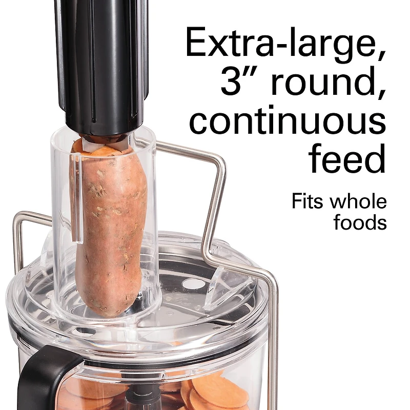 Hamilton Beach Professional Spiralizing Stack and Snap Food Processor