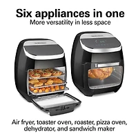 Hamilton Beach 11.6 Qt Digital Air Fryer Oven with Rotisserie