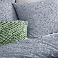 Peri Home Crochet Knit Square Throw Pillow