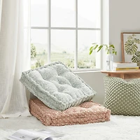 Peri Home Floor Cushion Block Floral Pillow