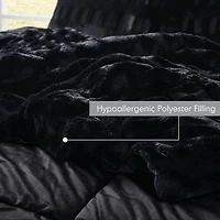 Madison Park Margot Faux Fur Lightweight Comforter Set