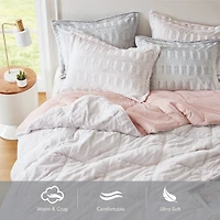 Madison Park Margot Faux Fur Lightweight Comforter Set
