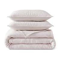 Peri Home Medallion Floral 3-pc. Easy Care Quilt Set