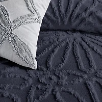 Peri Home Chenille Medallion 3-pc. Easy Care Duvet Cover Set
