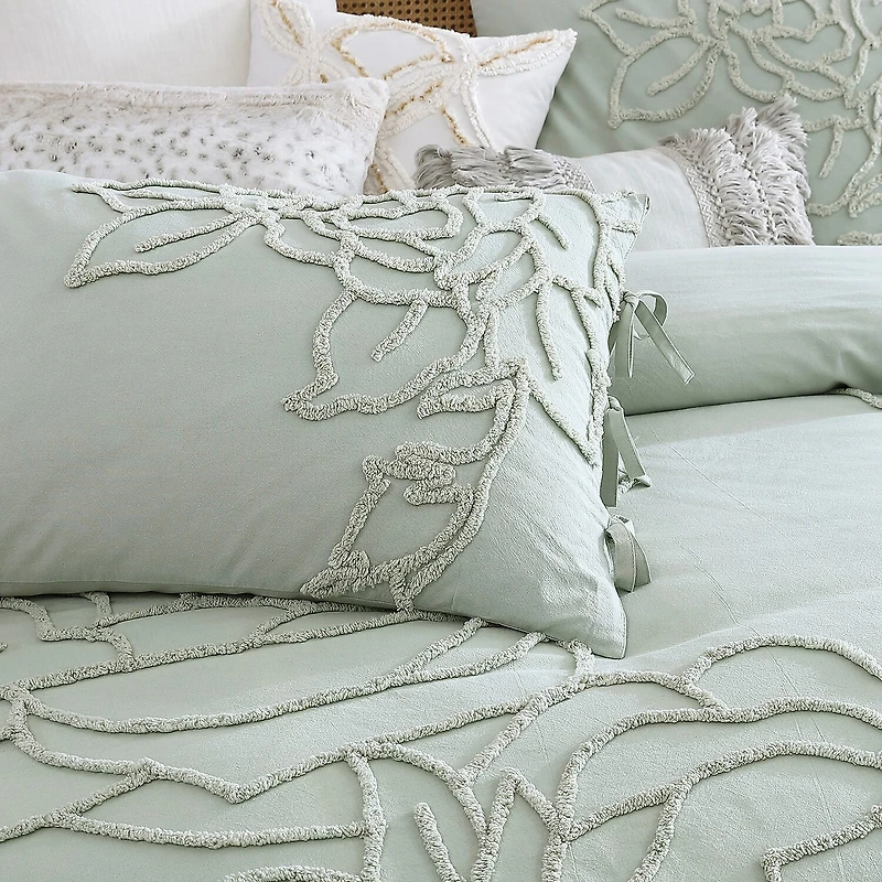 Peri Home Chenille Rose 2-pc. Easy Care Comforter Set