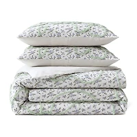 Peri Home Blueberry Chenille 3-pc. Easy Care Duvet Cover Set
