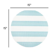 Town and Country Cabana Stripe 4-pc. Placemat