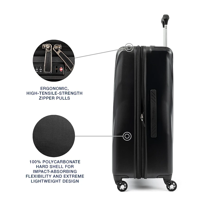 Travelpro Maxlite 5 25 Inch Hardside Expandable Lightweight Checked Spinner Luggage