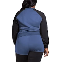 Poetic Justice Womens Plus Lightweight Jacket