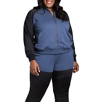 Poetic Justice Womens Plus Lightweight Jacket
