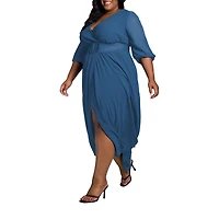 Poetic Justice Plus Long Sleeve Sheath Dress
