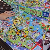 Eeboo Love Of Bees 100 Piece Jigsaw 100-pc. Puzzle