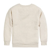 Snoopy Hearts Big Kid Girls Crew Neck Long Sleeve Peanuts Sweatshirt