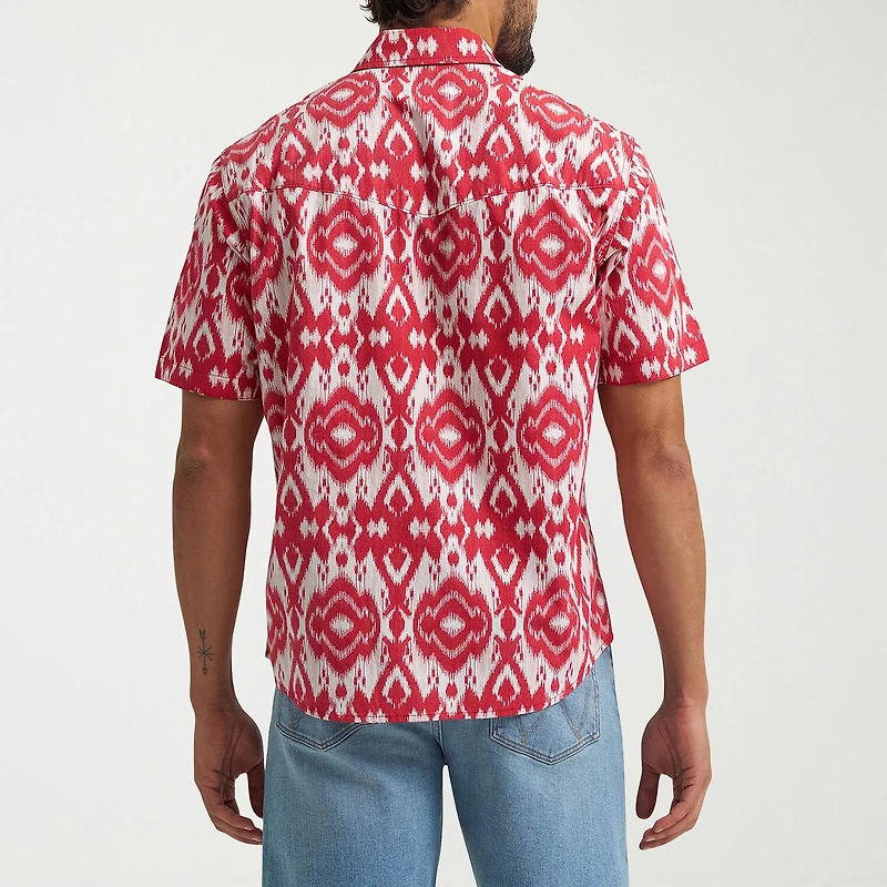 Lee Mens Short Sleeve Regular Fit Button-Down Shirt