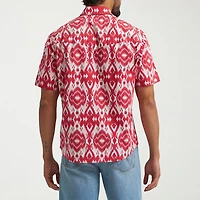 Lee Mens Short Sleeve Regular Fit Button-Down Shirt