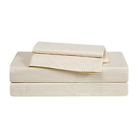 Brooklyn Loom Pinstripe Sheet Set