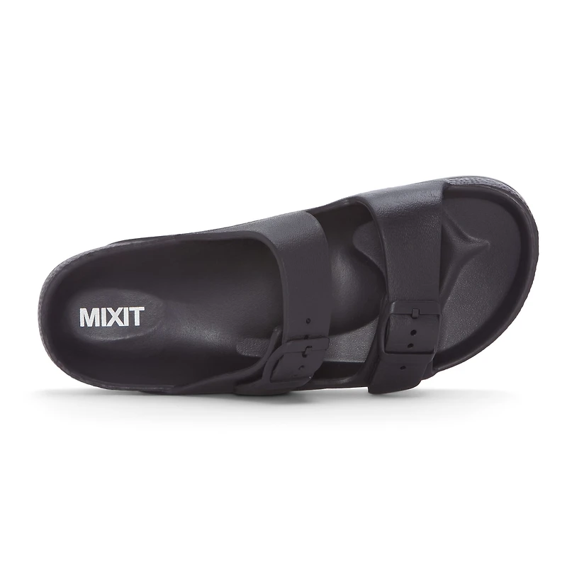 Mixit Womens Adjustable Strap Footbed Sandals