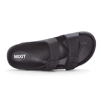 Mixit Womens Adjustable Strap Footbed Sandals