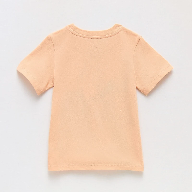 Toddler Girls Crew Neck Short Sleeve Regular Fit Belle Princess Moana Graphic T-Shirt