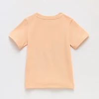 Toddler Girls Crew Neck Short Sleeve Regular Fit Belle Princess Moana Graphic T-Shirt