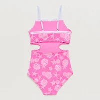 Thereabouts Little & Big Kid Girls Sleeveless One Piece Swimsuit