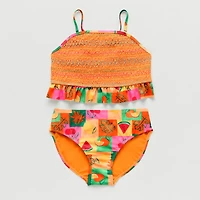 Thereabouts Little & Big Kid Girls 2-pc. Bikini Set