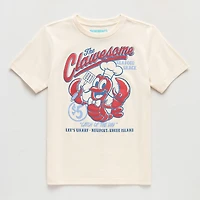 Thereabouts Little & Big Kid Boys Crew Neck Short Sleeve Regular Fit Graphic T-Shirt