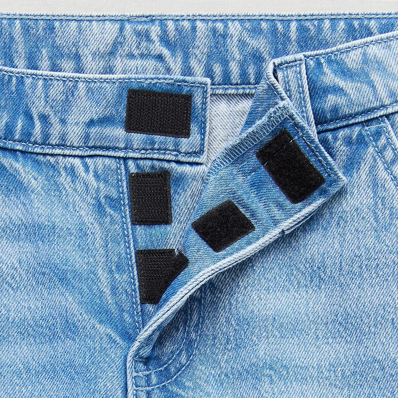 Thereabouts Cargo Little & Big Kid Boys Adaptive Easy-on + Easy-off Denim Short