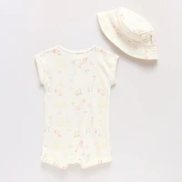 Proudly™ Baby Unisex Short Sleeve 2-pc. Romper