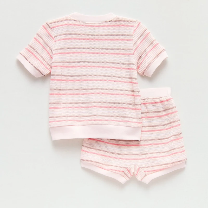 Proudly™ Baby Unisex 2-pc. Short Set
