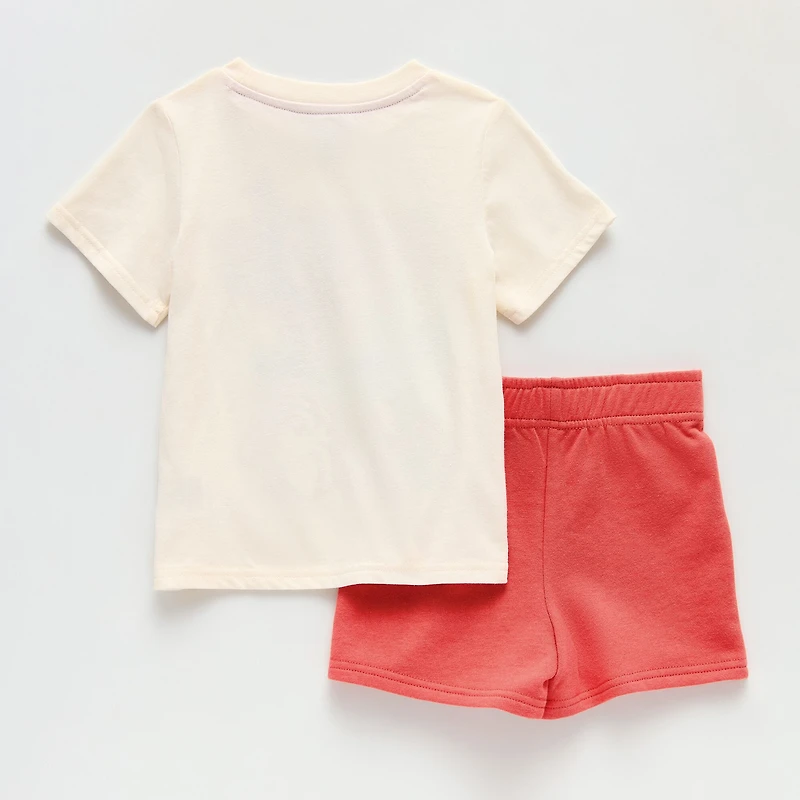 Toddler Boys Marvel Spiderman 2-pc. Short Set