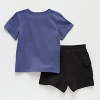Toddler Boys Monster Jam 2-pc. Short Set