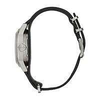 Bulova Classic Mens Black Leather Strap Watch 96a246