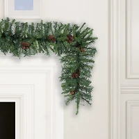 Vickerman 9' Cheyenne Christmas Garland Unlit